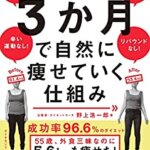 【VODで読める電子書籍】『3か月で自然に痩せていく仕組み 意志力ゼロで体が変わる! 3勤1休ダイエットプログラム（野上 浩一郎[著]）』の紹介